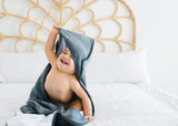 Premium Baby Knit Hooded Towel - Hunter