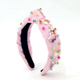 Over The Rainbow Pink Headband