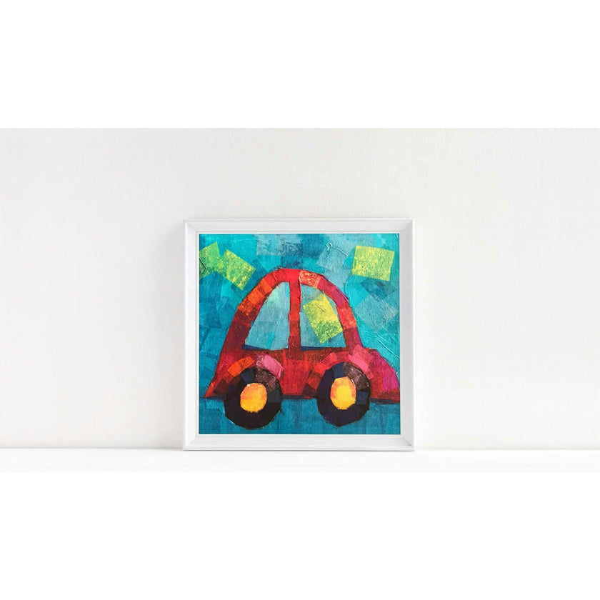 Car Print 11x14 Horizontal Frame