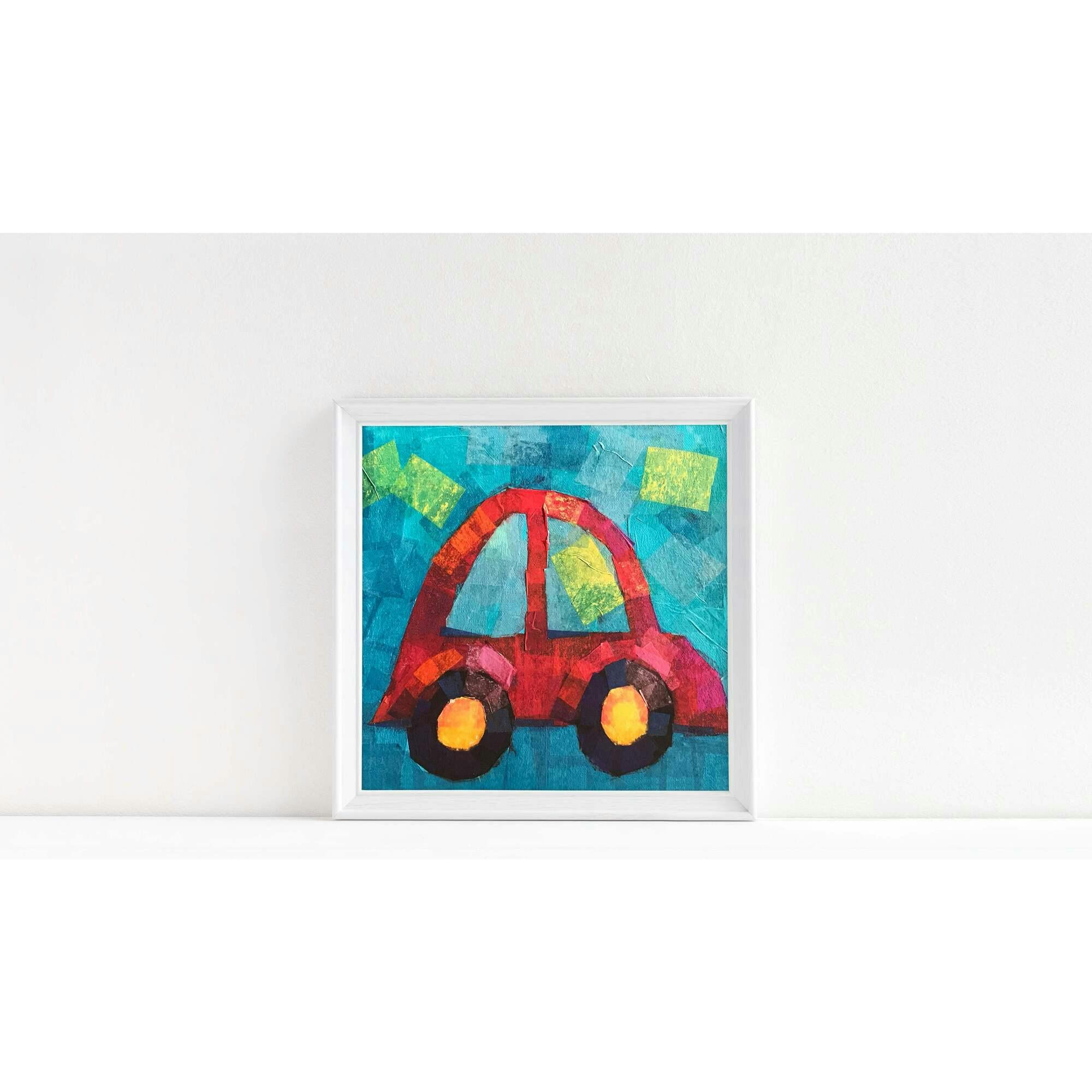 Car Print 11x14 Horizontal Frame
