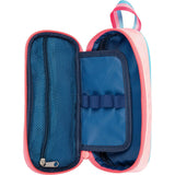 Style.Lab: Harlow Colorblock Backpack Pouch Set - Navy & Pink