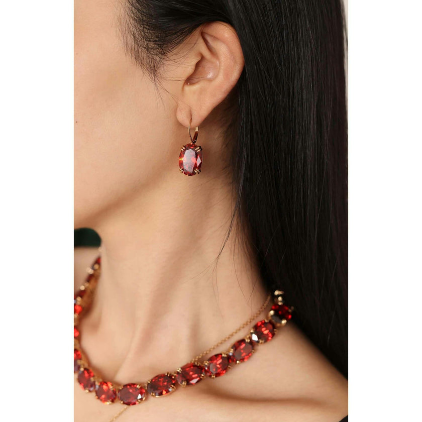 Cherry Glow Earrings
