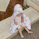 Premium Baby Knit Hooded Towel - Disney Princess