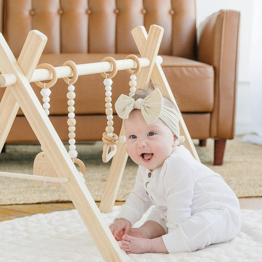 Linen Round Play Mat