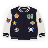 French Terry Varsity Sports Jacket