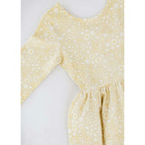 3/4 Sleeve Twirl Dress in Buttercup