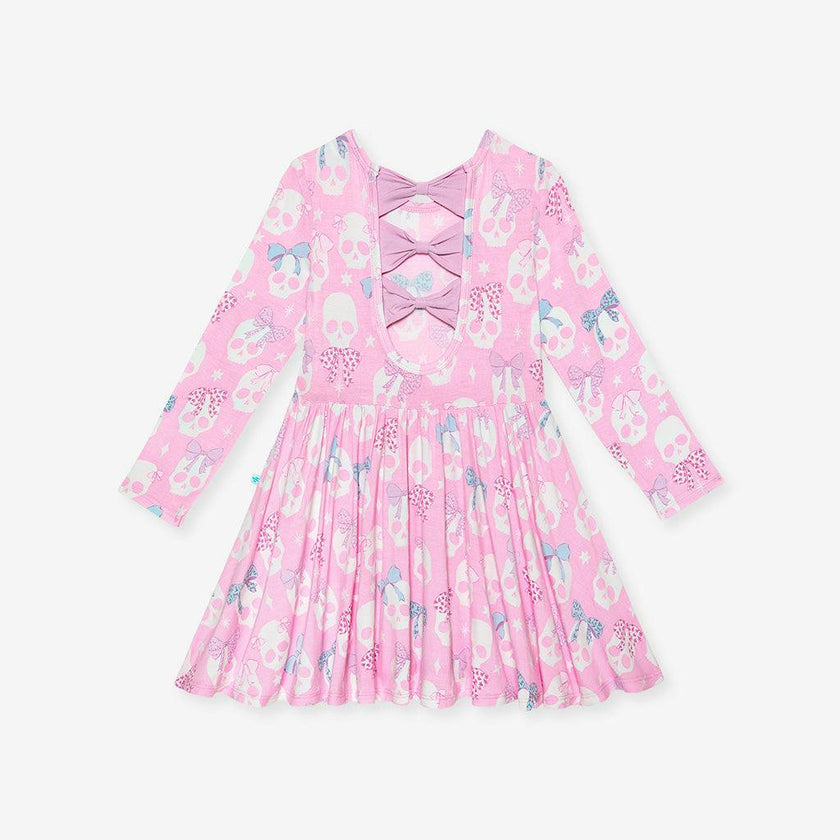 Ms. Kelly Bow Back Twirl Dress