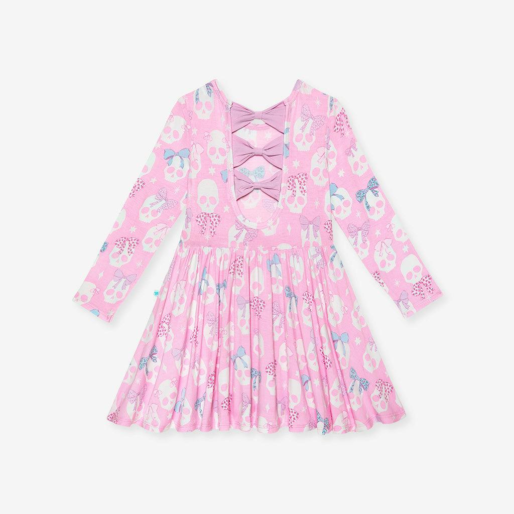 Ms. Kelly Bow Back Twirl Dress
