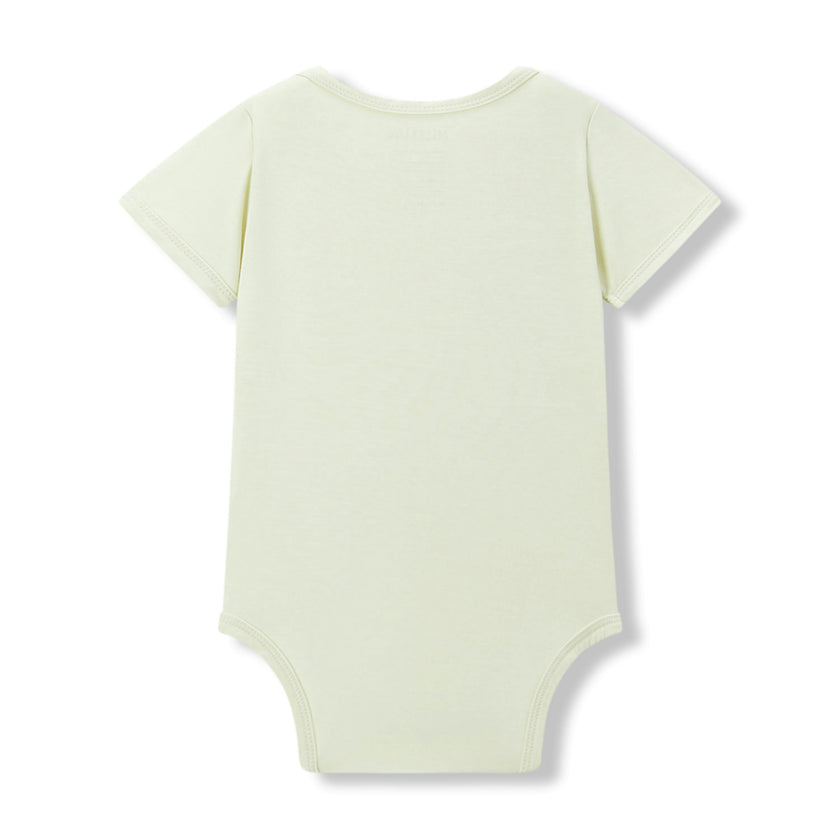 Aloe Luxe Solid Short Sleeve One Piece