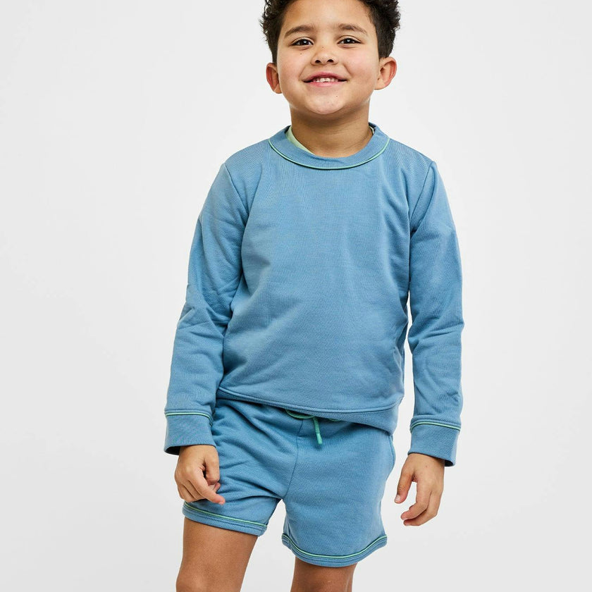 Bailey Short, Dusty Blue