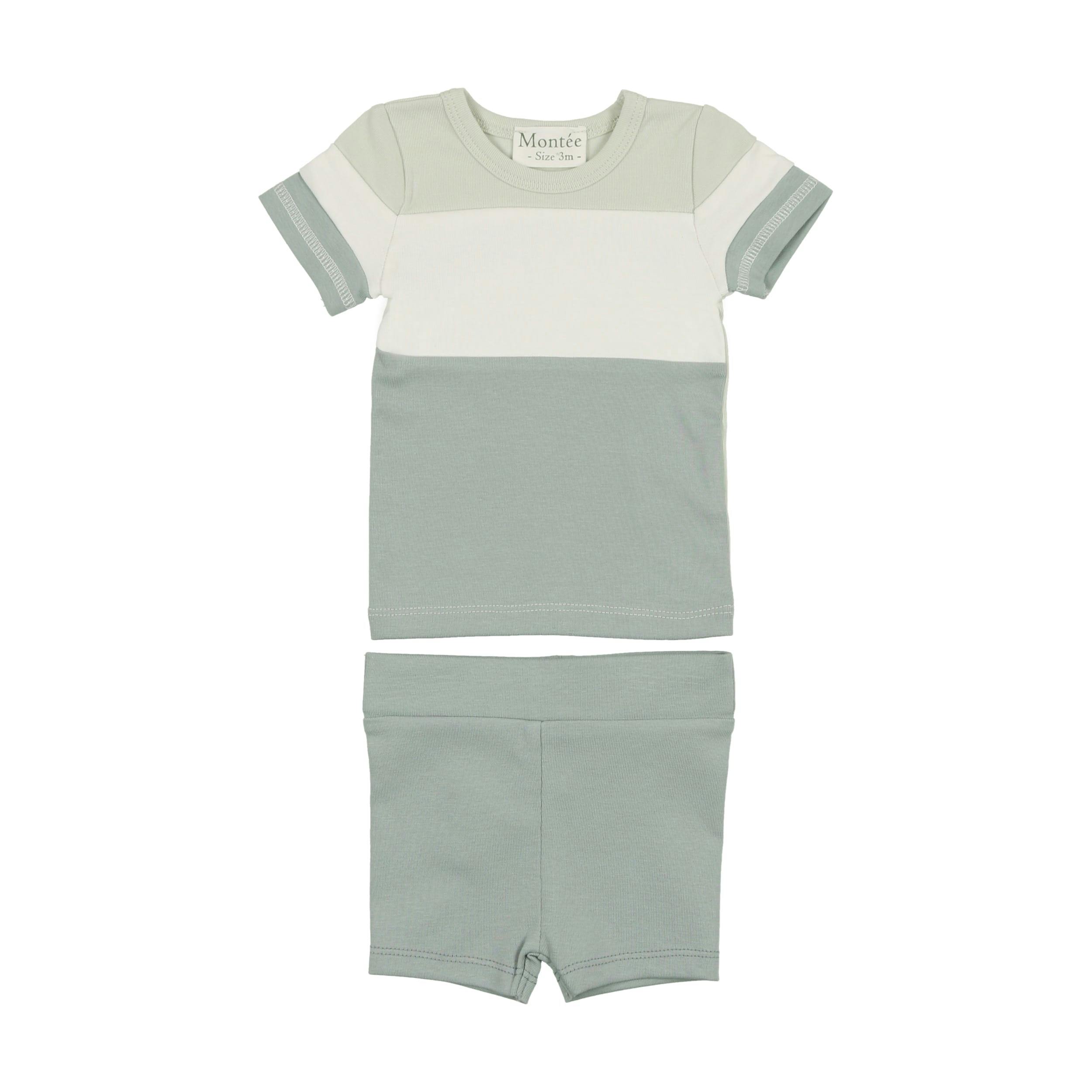 Rugby Stripe Short Set