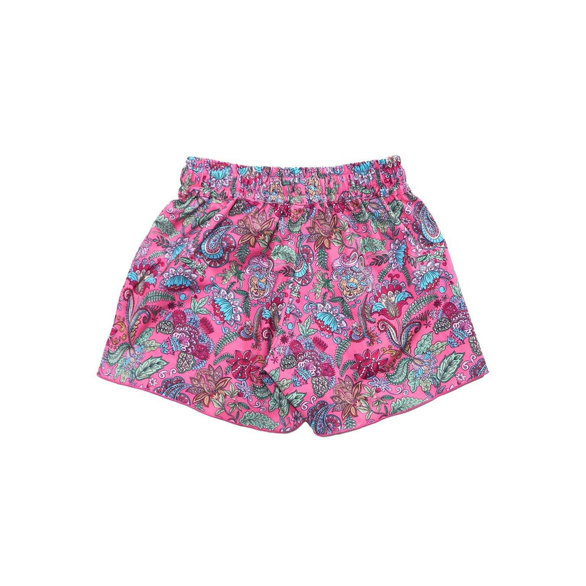 Girls Board Shorts with Tie – Lightweight & Quick-Dry (Liberty)