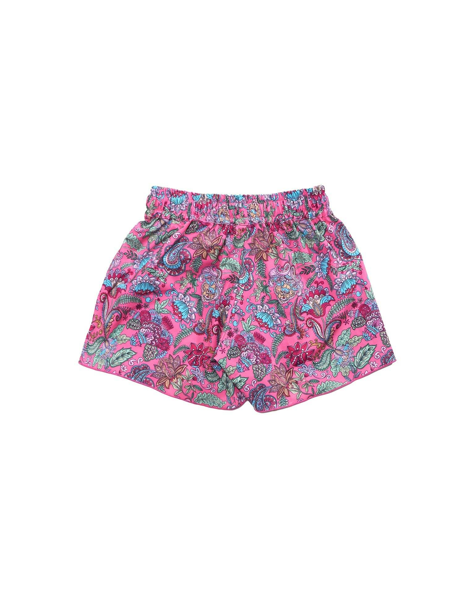 Girls Board Shorts with Tie – Lightweight & Quick-Dry (Liberty)