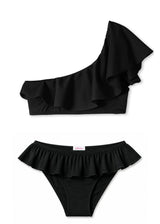 Ruffle One Shoulder Bikini