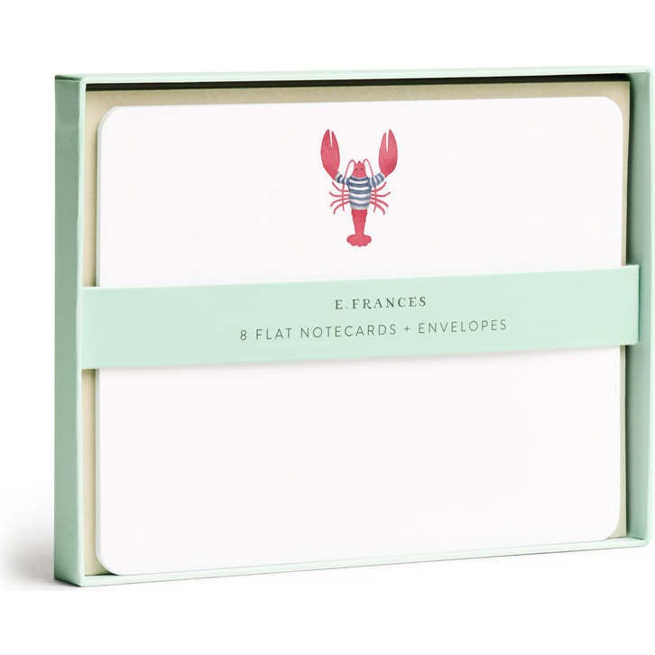 Set of 8 Flat Notecards