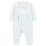 TARTINE ET CHOCOLAT Nuit Footed Pajamas - Bleu Ciel