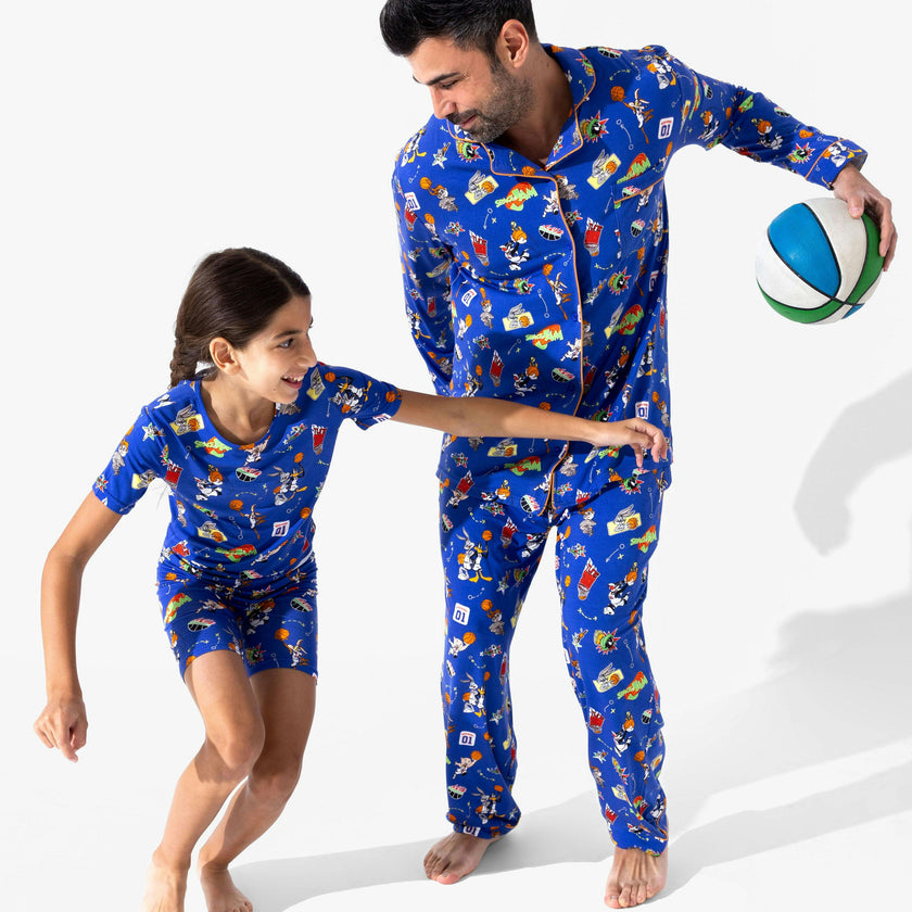 Space Jam Bamboo Kids Pajama Short Set