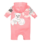 Pink Logo Romper