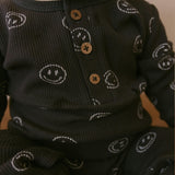 Organic Button Romper