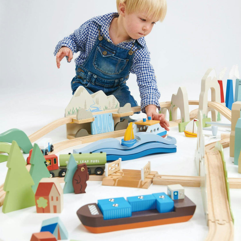 Mountain View Train Set