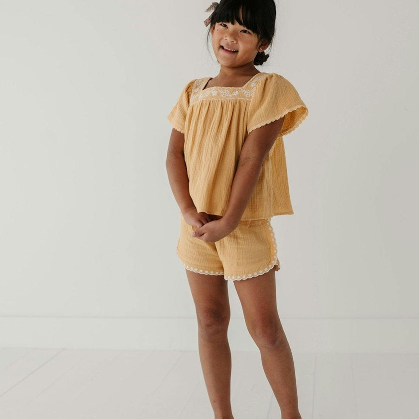Embroidery Shorts