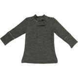 Unisex Montee Zipper Henley Shirt