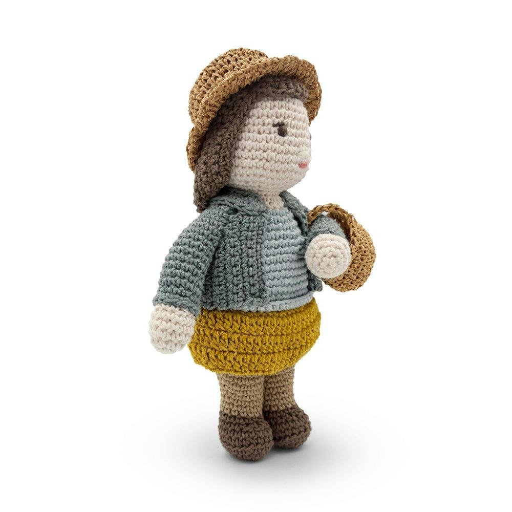 Jeanne Dujardin Doll 100% organic cotton