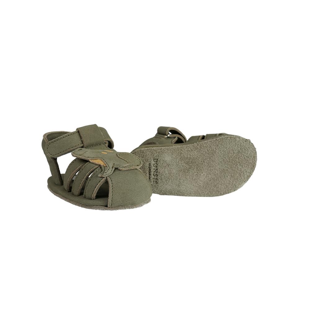 Dunio Sandals | Frog | Stone Nubuck
