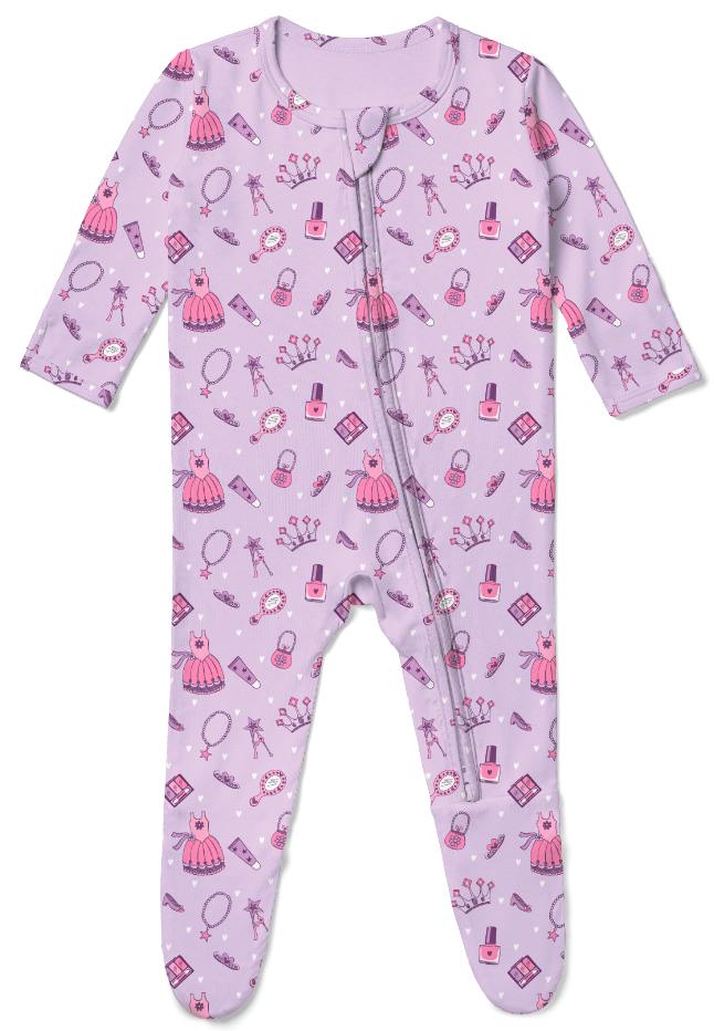 Baby Footie - Princess Glam