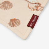 Seashells Bamboo Three-Layer Kerchief Bib