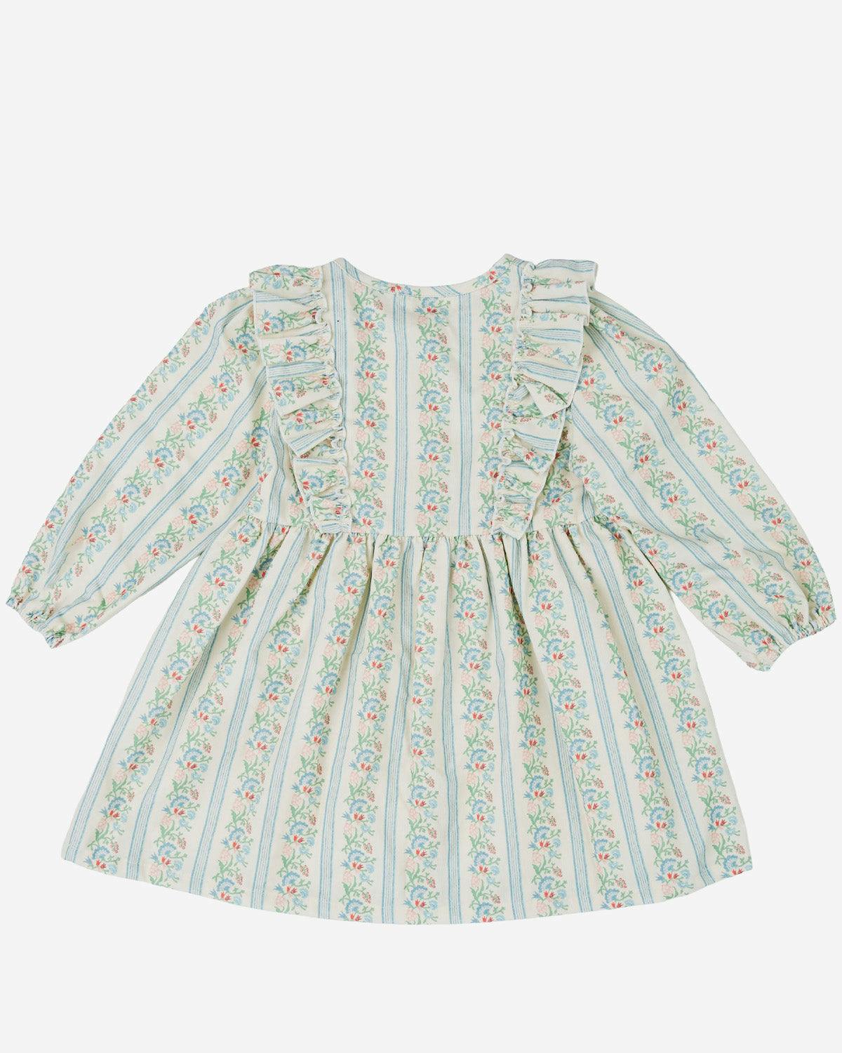 Maddie Ruffle Corduroy Dress