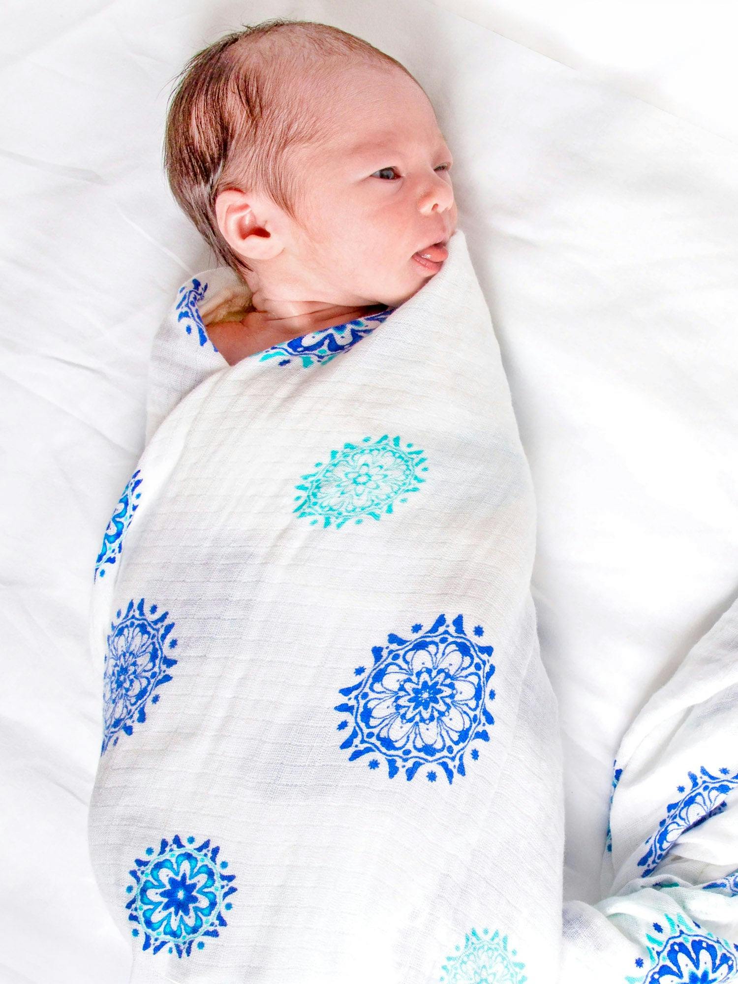 Organic Muslin Swaddle Gift Set