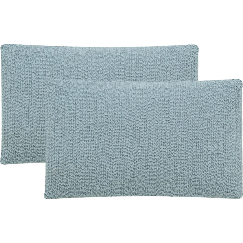 Set of 2 Soleil Solid Indoor/Outdoor Pillow