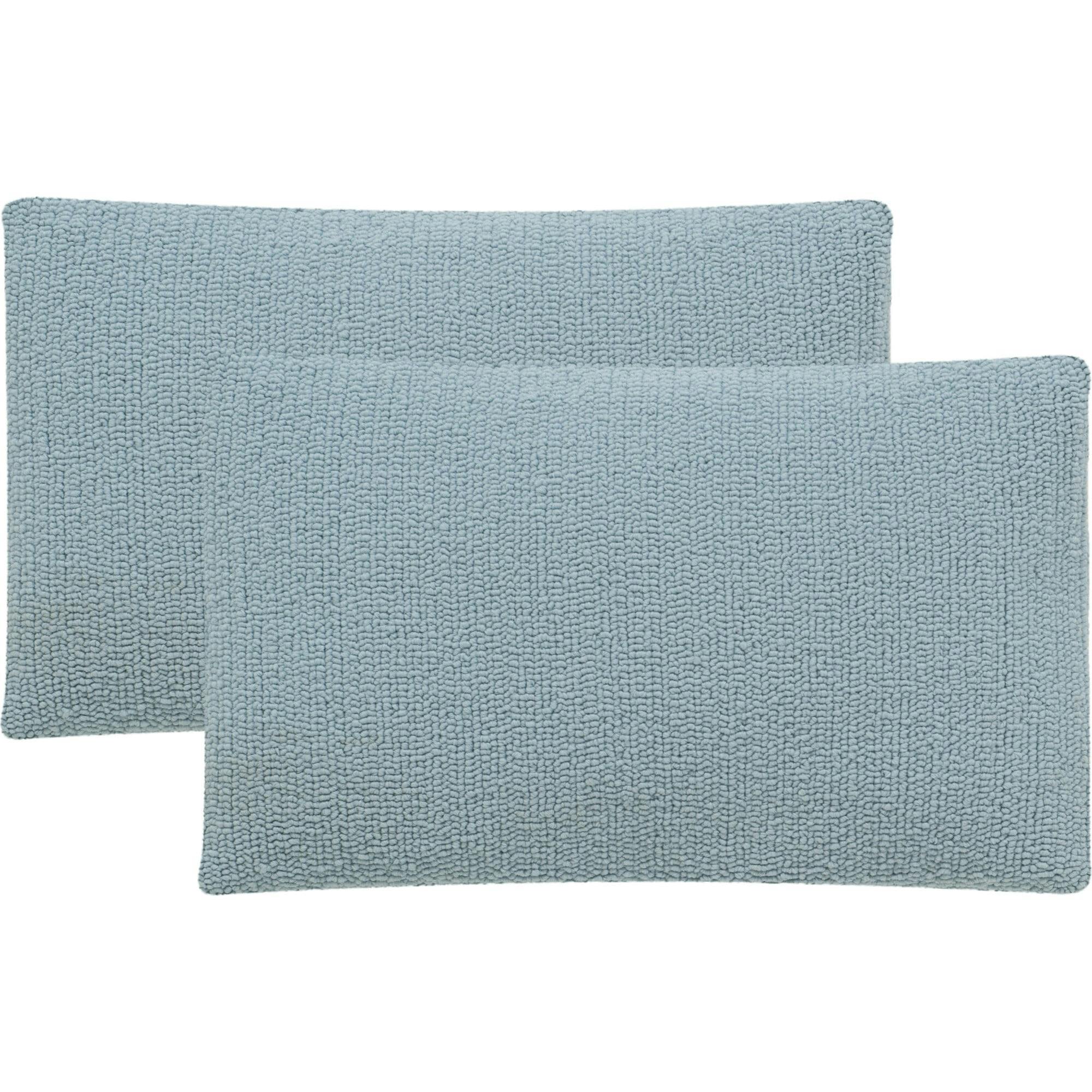 Set of 2 Soleil Solid Indoor/Outdoor Pillow