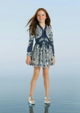 Maia Embroidery Mini Dress