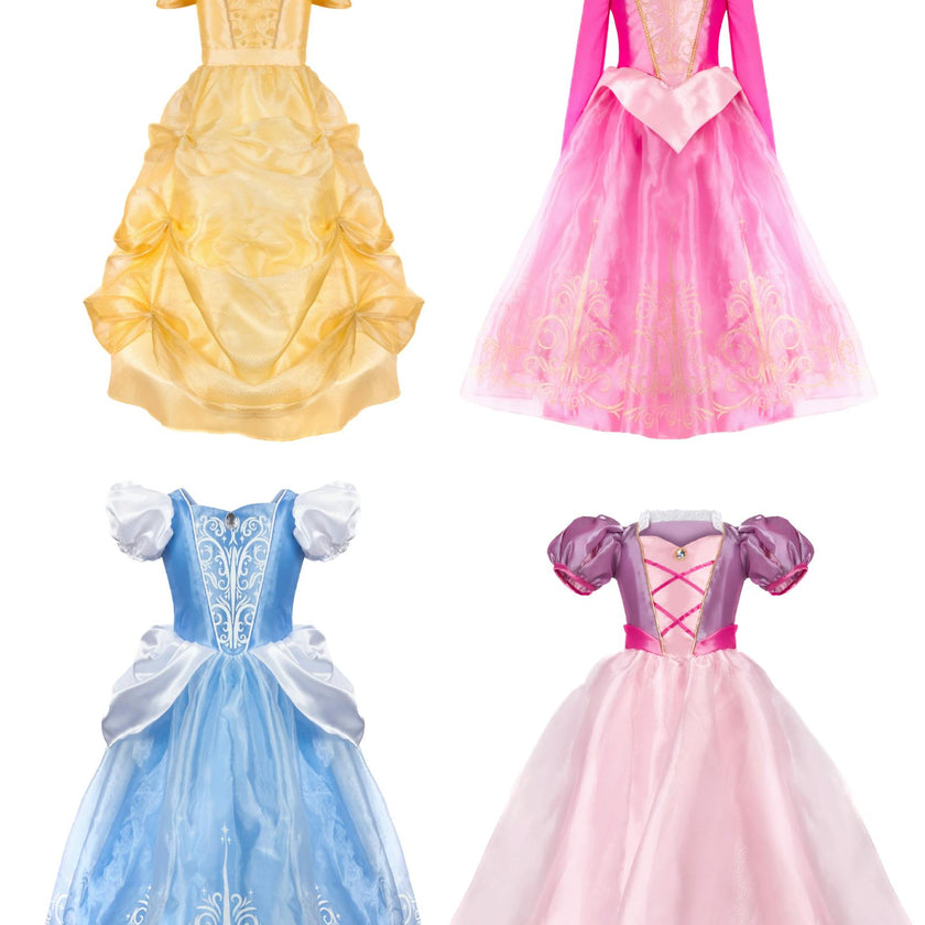 Great Pretenders x Maisonette Exclusive - Once Upon a Princess 4pc Deluxe Gown Bundle