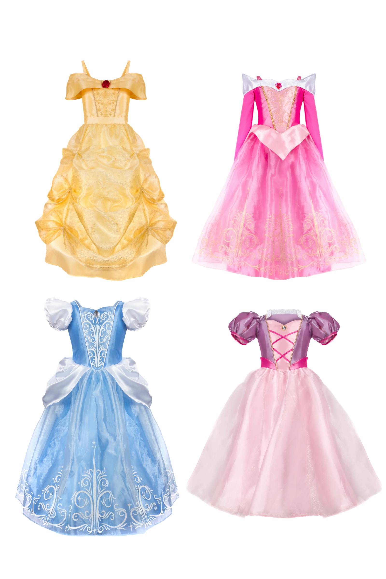 Great Pretenders x Maisonette Exclusive - Once Upon a Princess 4pc Deluxe Gown Bundle