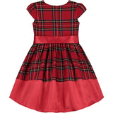 Florence Plaid Tartan Girls Party Dress