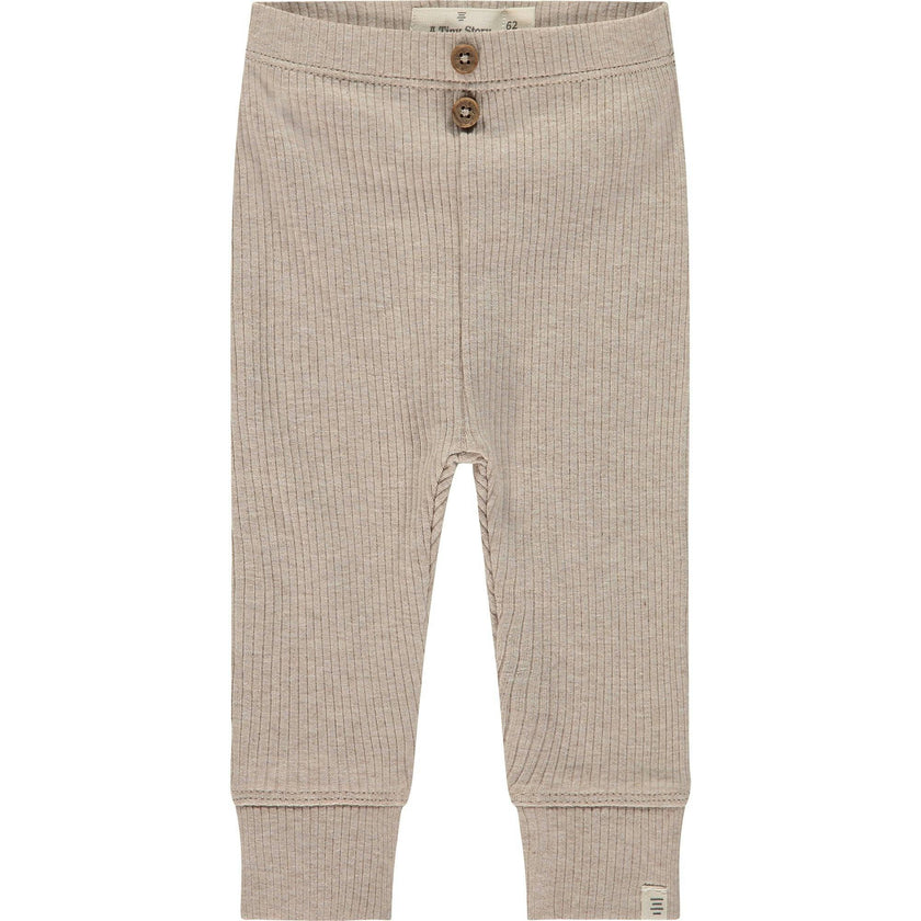Jogger Style Straight Fit Ribbed Leggings