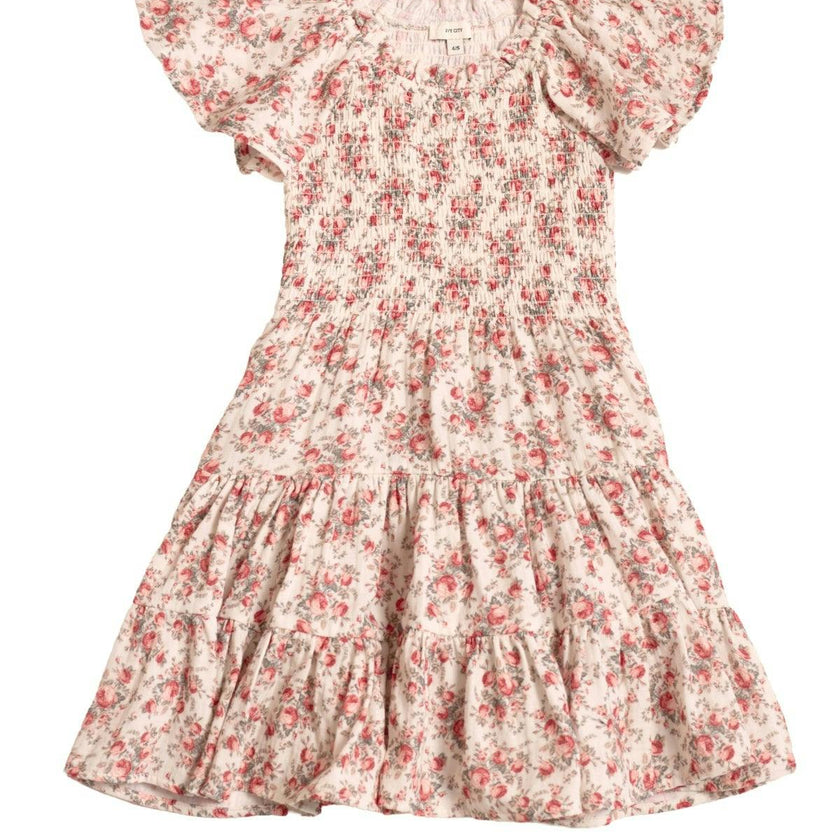 Mini Jovie Dress in Ivory Heritage Rose