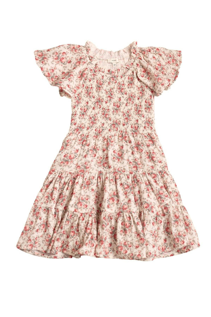 Mini Jovie Dress in Ivory Heritage Rose