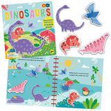 Silicone Sticker Book: Dinosaurs