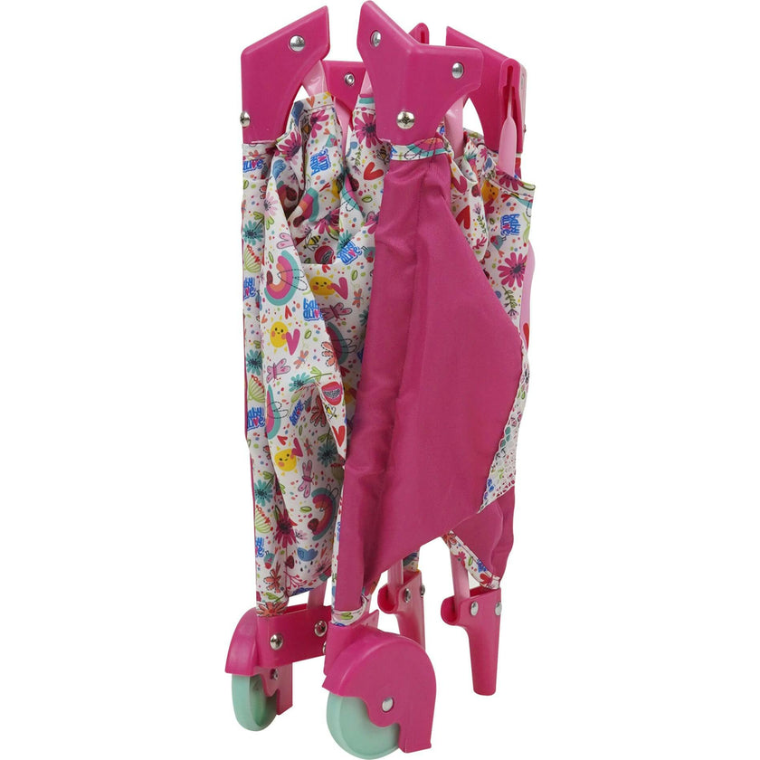 Baby Alive: Deluxe Doll Play Yard Accessory - Pink & Rainbow