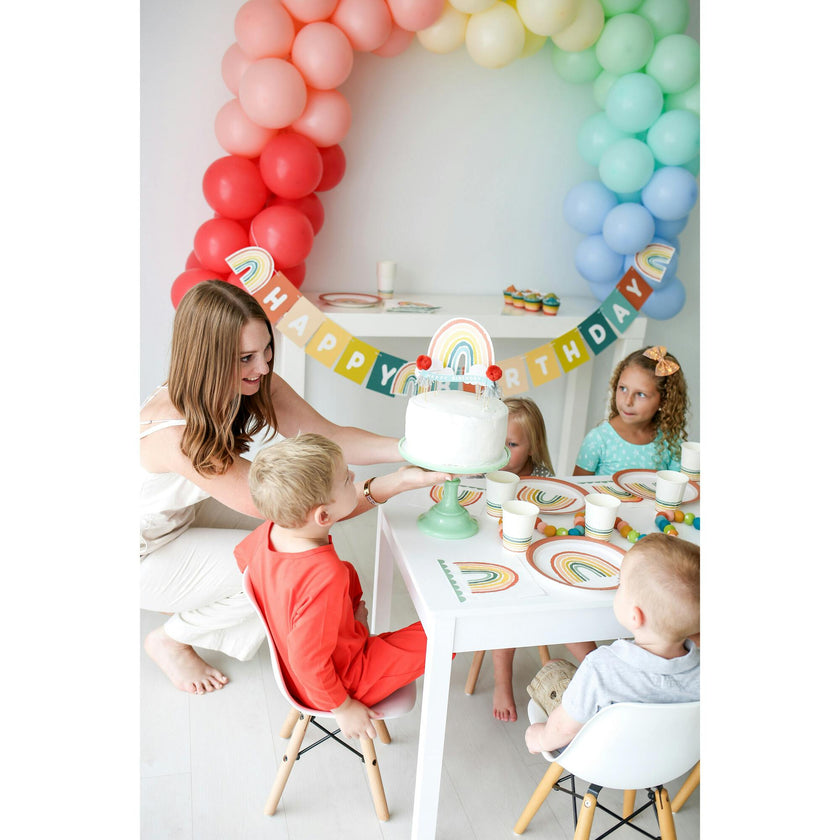 Little Rainbow - Birthday Party Supplies in a Box