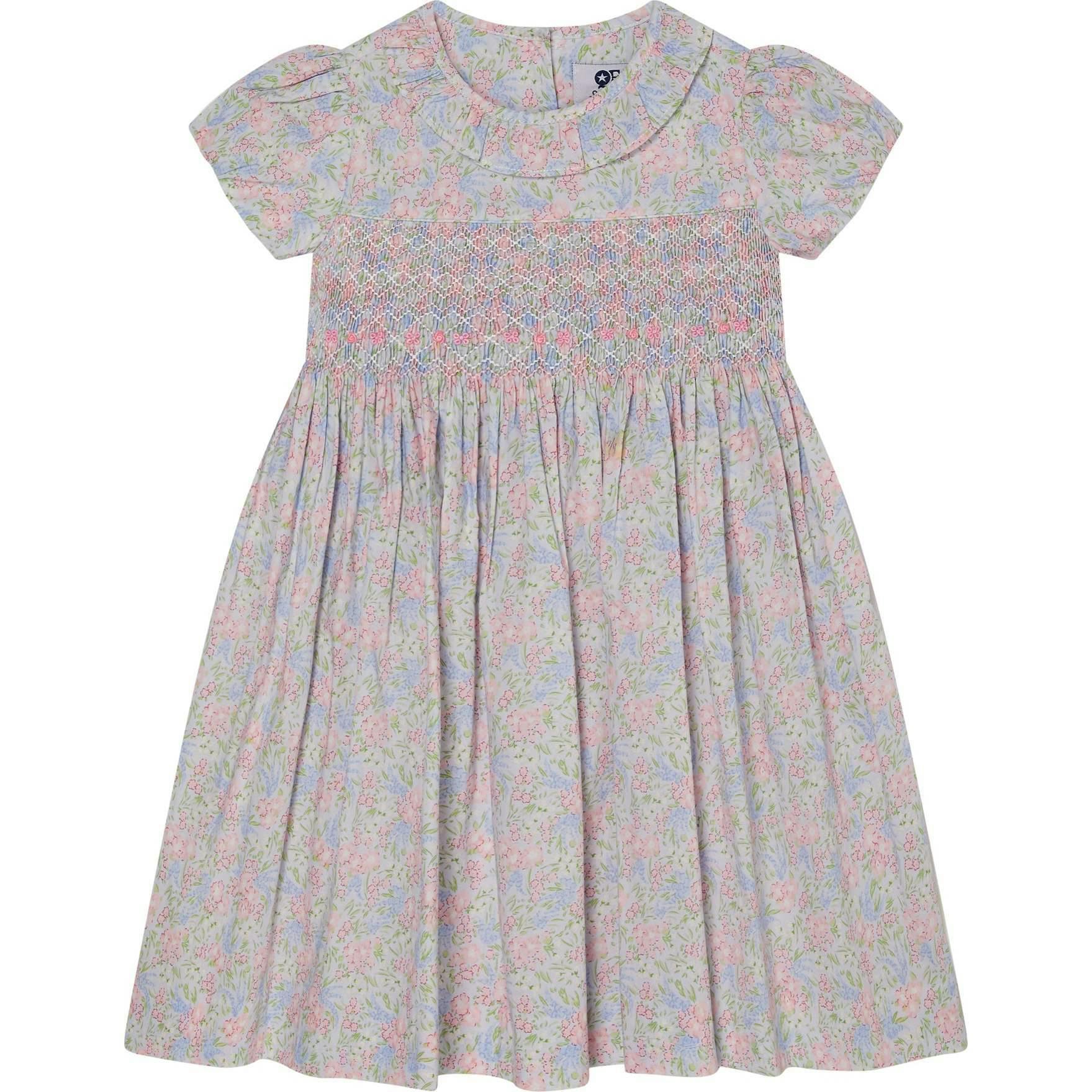 Hand-Smocked Girls Dress Rosie