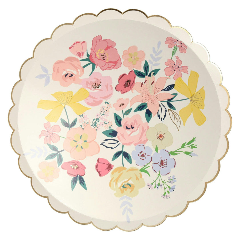 English Garden Dinner Plates