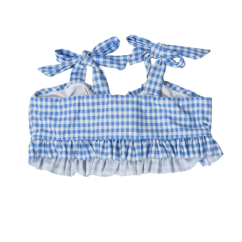 Mini Brandi Bandeau Top in Blakely Gingham