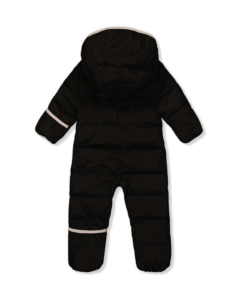 Baby Cloud One Piece Snowsuit Adapted For Car Seats Black