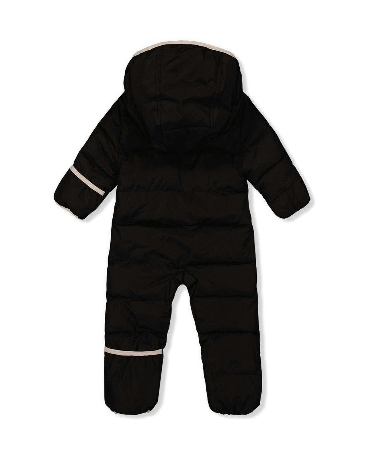 Baby Cloud One Piece Snowsuit Adapted For Car Seats Black