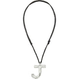 Grande Monogram Necklace in Silver